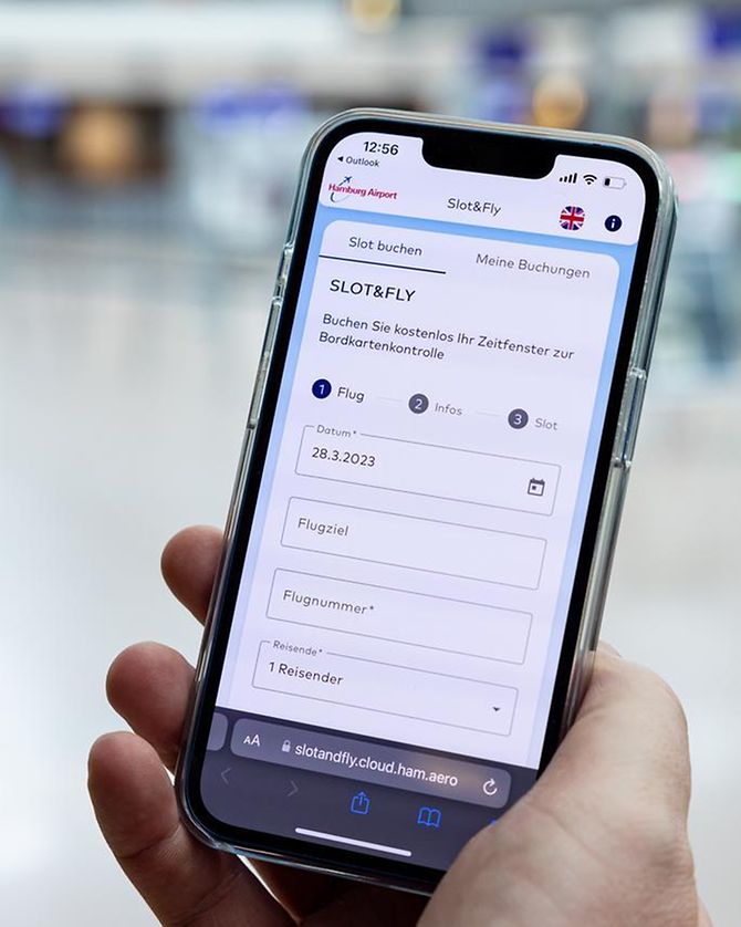 Slot & Fly am Hamburg Airport