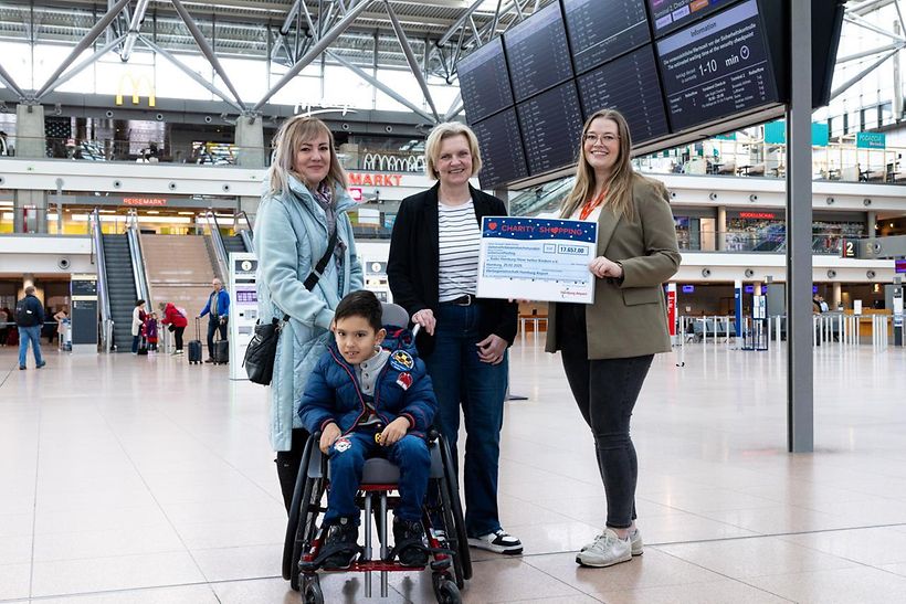 Charity Shopping am Hamburg Airport